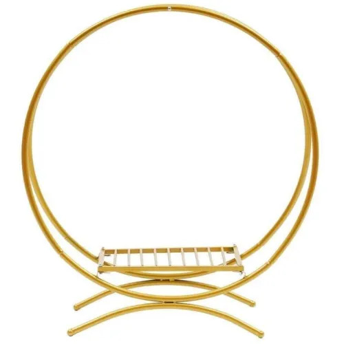 Golden Round Arch Cake Stand