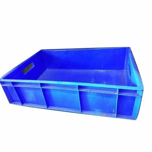 Industrial Plastic Solid Crate