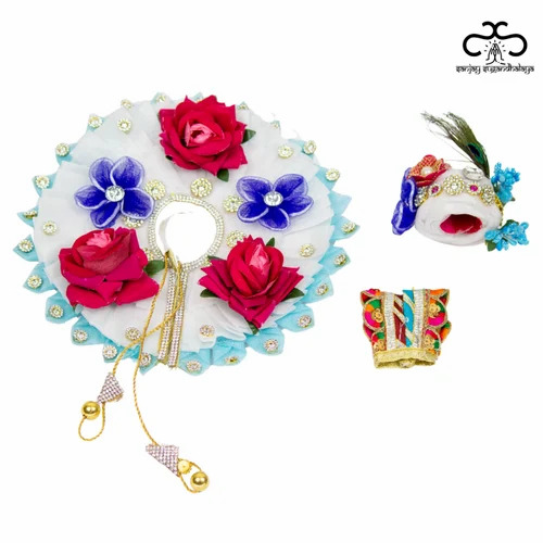 Multicolor Floral Laddu Gopal Poshak