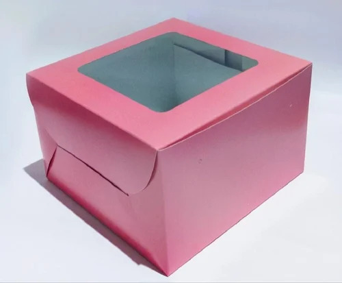 Pink Cake Packaging Box