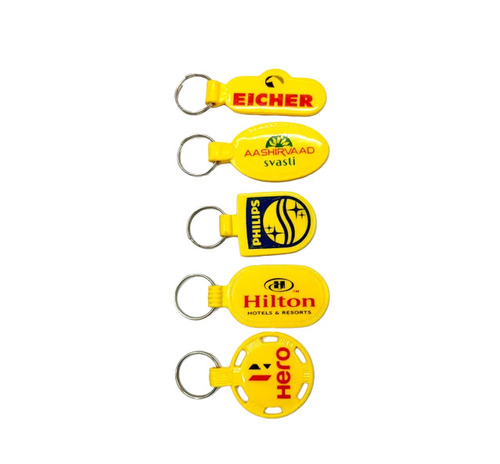 Plastic Promotional Keyrings