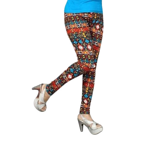 Printed Cotton Lycra Legging
