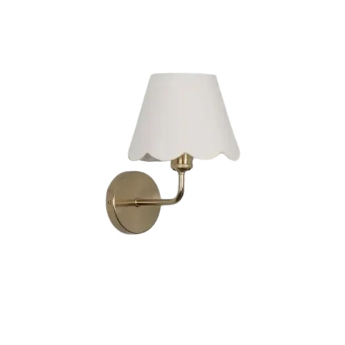 Sadie Shine Brass Metal Finish Wall Light