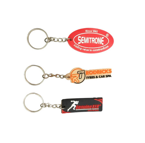 Silicone Promotional Keyring