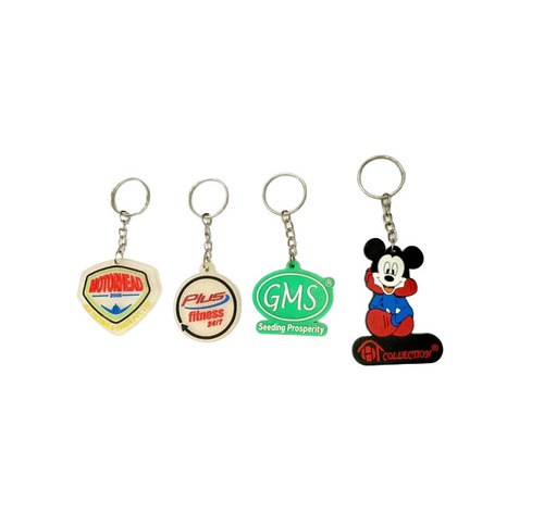 Silicone Promotional Keyrings