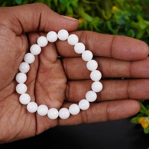 White Agate Bracelet