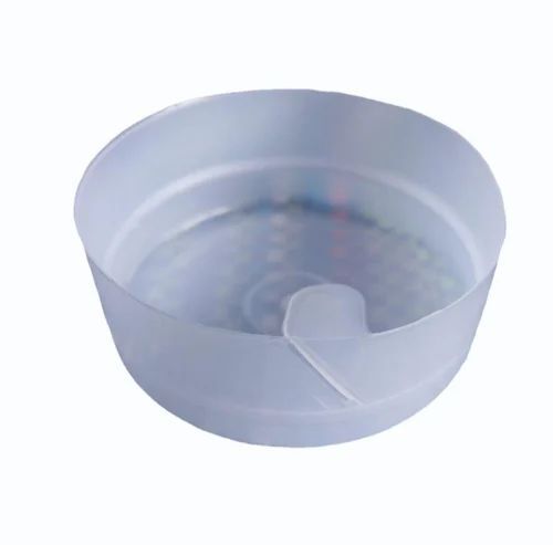 White Bubble Top Cap