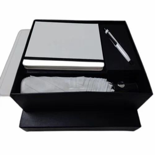 White Umbrella Dairy Pen Corporate Gift Combo Set