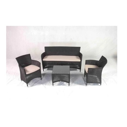 Wicker Outdoor Sofa Set By Super Duper Furniture
