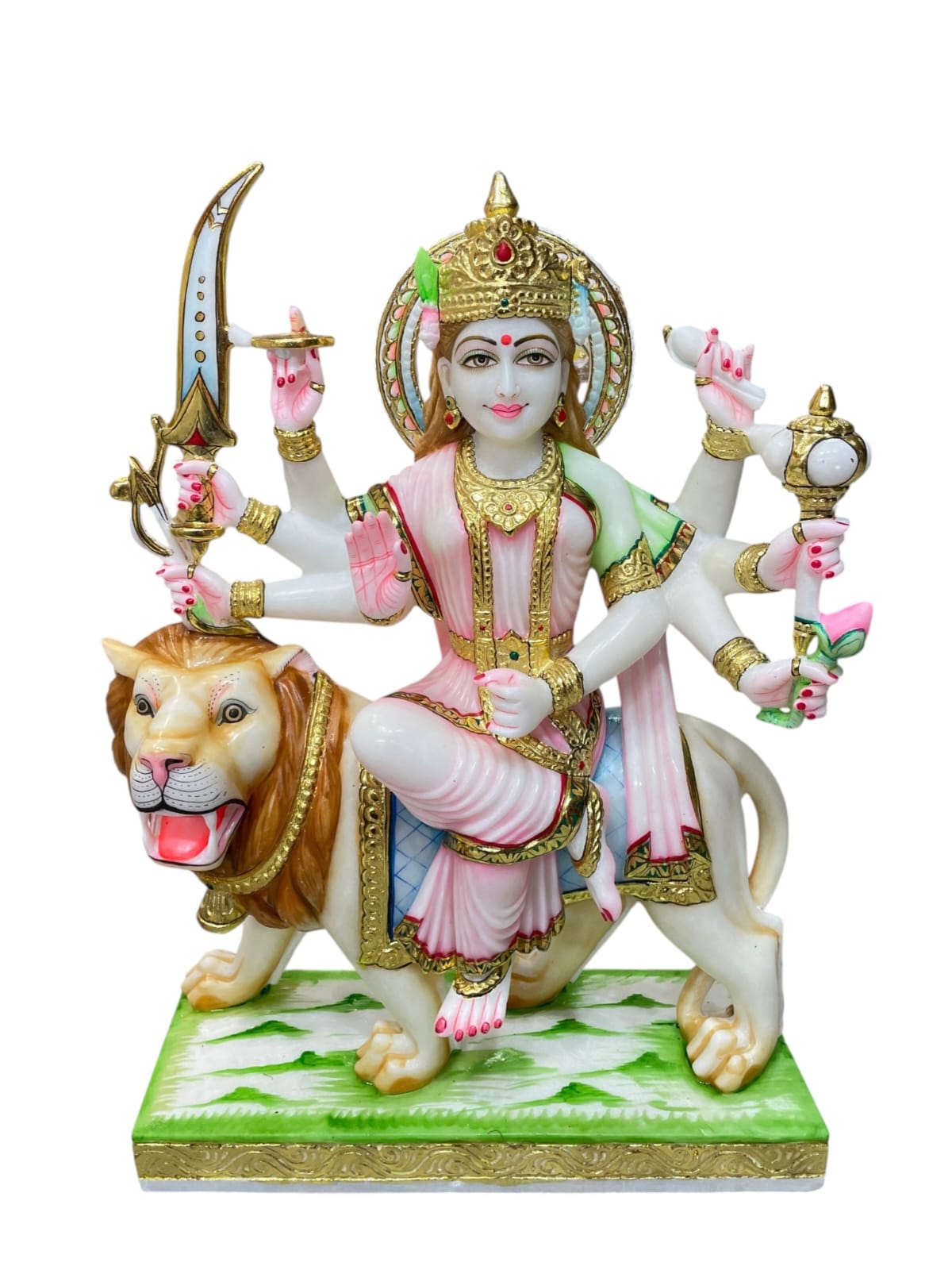 Durga Maa Marble Statue