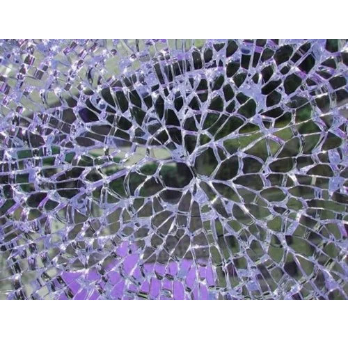 Fragmented Toughened Glass