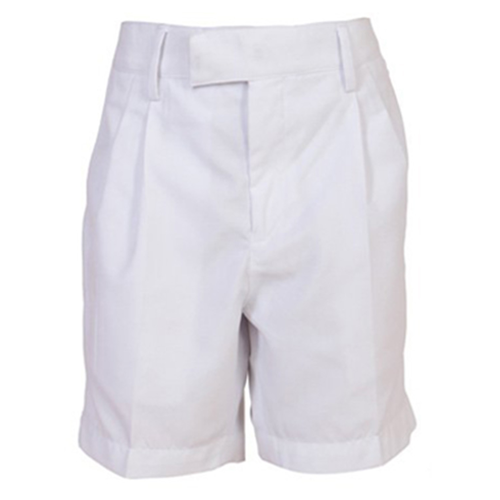 Kids White School Shorts - Gender: Boy