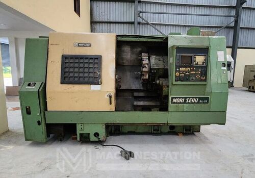 Mori Seiki Sl-35B Cnc Turning Center Lathe - Color: Green