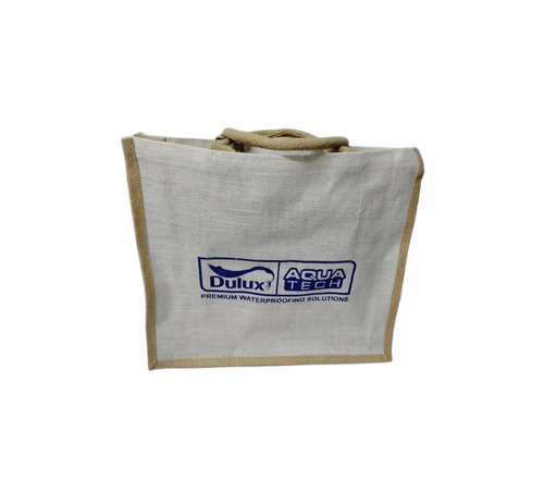 Printed Jute Shopping Bag