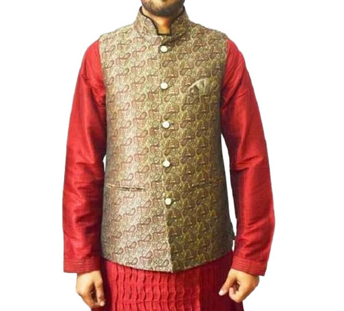 Printed Nehru Jacket