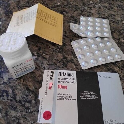 Ritalina (Ritalin), manufactured by Novartis.