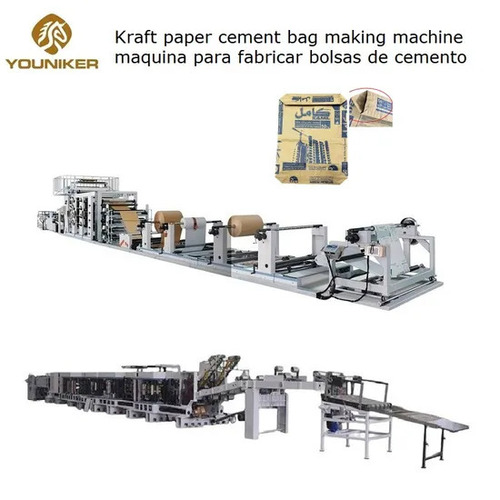 20kg 25kg 50kg Multi Wall Kraft Paper Cement Bag Making Machine