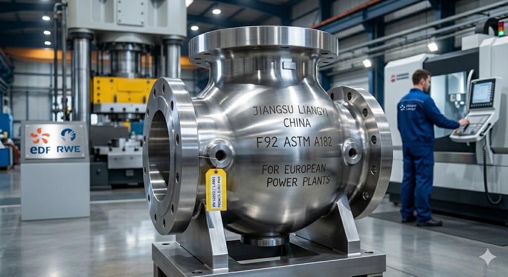Astm A182 F92 1.4901 Grade 92 P92 Modified 9cr Steel Forgings For Ultra-Supercritical Power Plants Valve Bodies Headers Piping