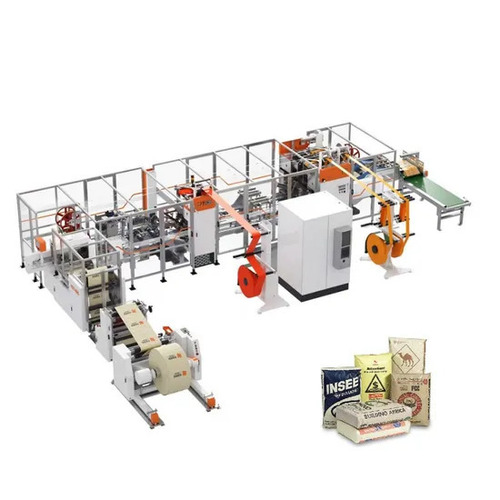High Speed Pp Woven Cement Bag Making Machine Pp Valve Bag Making Machine