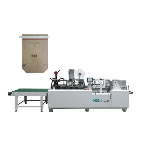 Hotmelt Glue Application Silicone Glue Tape Taping Machine For Paper Bag Flap
