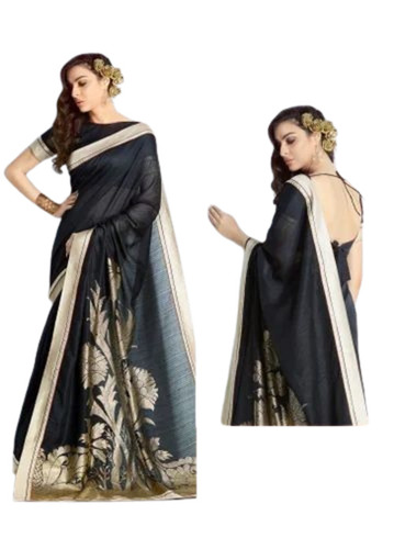 Ladies Stone Work Georgette Saree