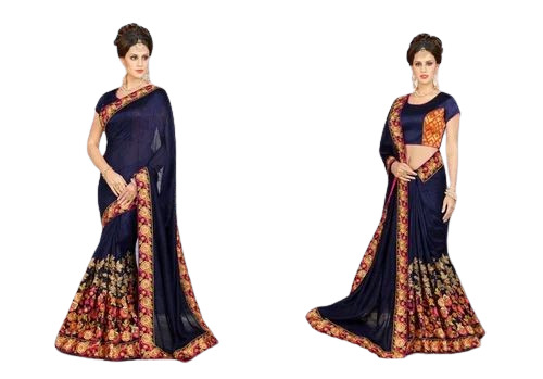 Ladies Trendy Georgette Saree