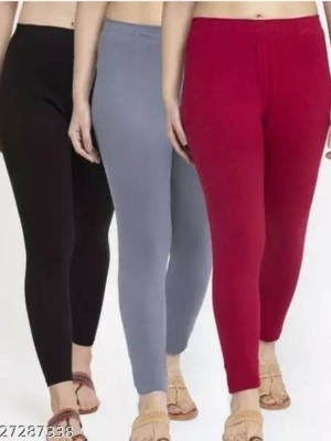 Lycra Leggings - Design: Plain