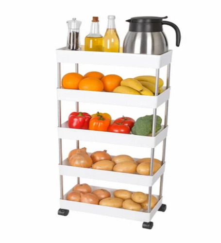 Multipurpose 5 Shelve Kitchen Storage Rack