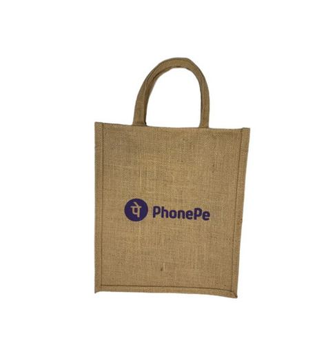 Printed Jute Shopping Bag
