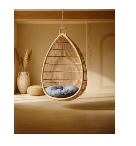 1 Seater Outdoor Wicker Hanging Swing Chair