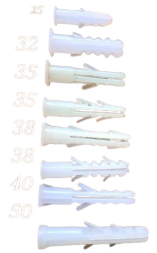 25mm To 50mm Plastic Wall Plug