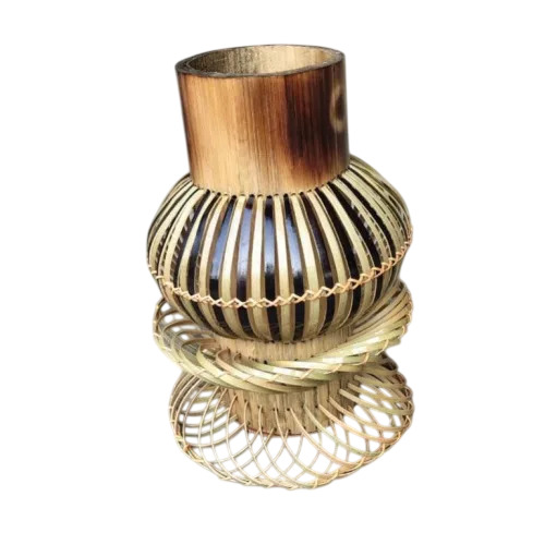 Bamboo Designer Table Flower Vase