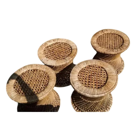Bamboo Mudda Stool By Hasin Cane & Bamboo Industry