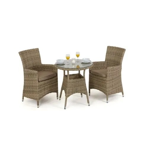 Beach Wicker Table And Chair Set
