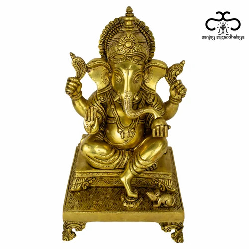 Brass Ganesh Idol