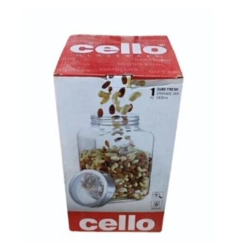 Cello Glassware Storage Jar
