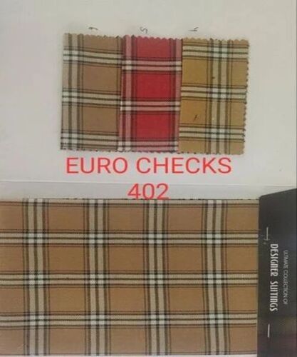 Check Pattern Men Fabric