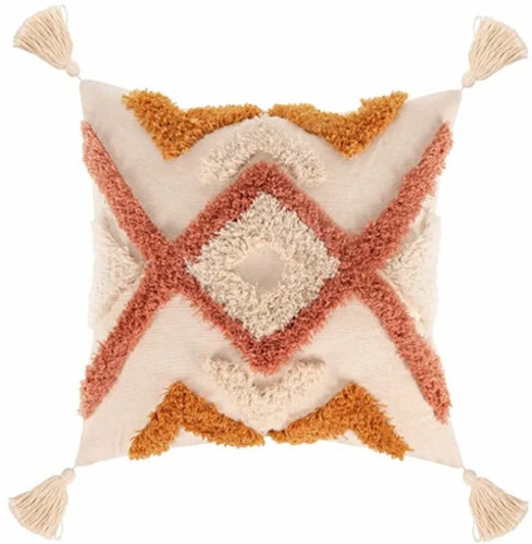 Designer Tufted Cushion Cover