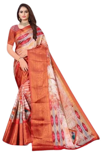Digital Printed Saree