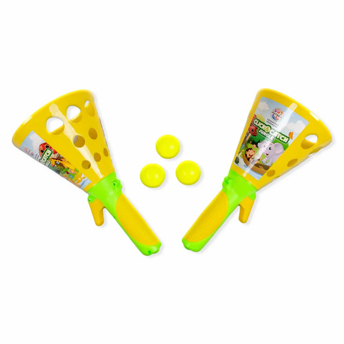 Jungle Click Pop Catch Plastic Toy Set