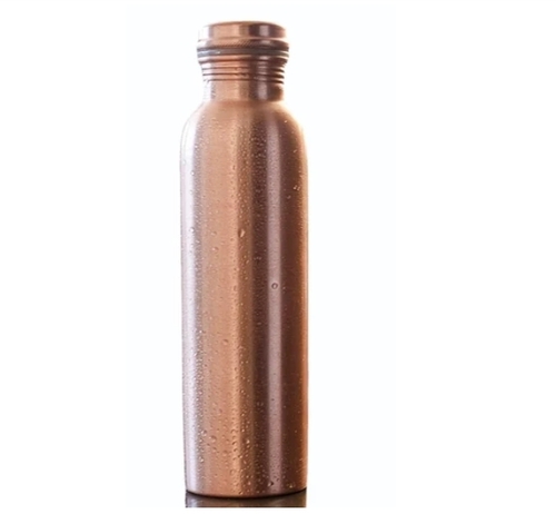 Leak Proof Water Tight Screw Top Lid Water Copper Bottle