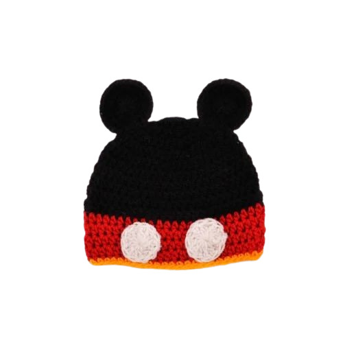 Mickey Mouse Crochet Cap