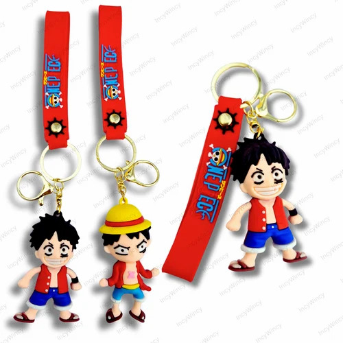 One Piece Luffy Keychains