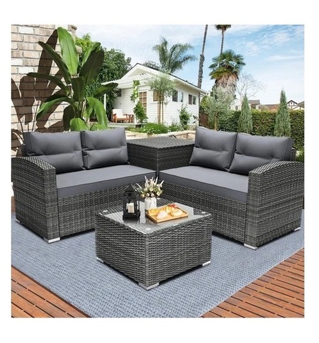 Outdoor Rope Dining Set