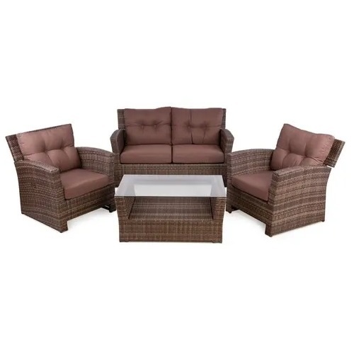 Outdoor Wicker Sofa Set By Wicker Delight