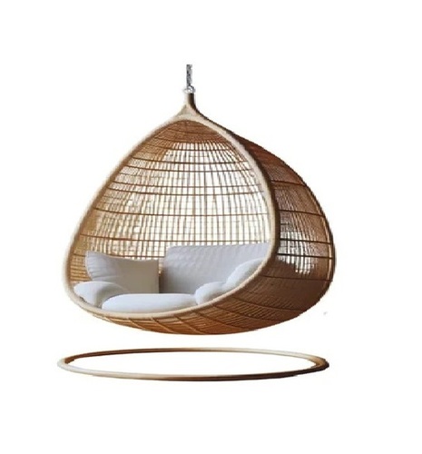 SGOF 05 1 Seater Wicker Garden Hanging Swing