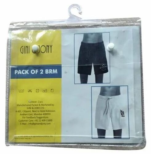 Shorts Packaging Pvc Hanger Bag
