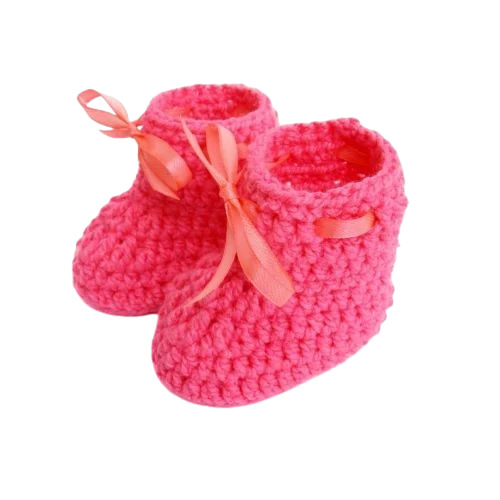 Soft Warm Woolen Baby Booties