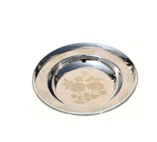 Stainless Steel Soup Plate