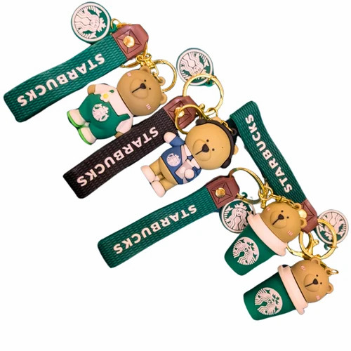 Star Bucks Keychains